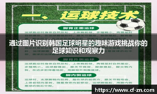 通过图片识别韩国足球明星的趣味游戏挑战你的足球知识和观察力
